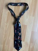 Tie Land Stropdas met Jazz Print, Kleding | Heren, Stropdassen, Tie land, Zwart, Ophalen of Verzenden, Zo goed als nieuw