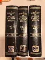 A dictionary of practical Materia Medica - Clarcke, Boeken, Gezondheid, Dieet en Voeding, Overige typen, Gelezen, Ophalen of Verzenden