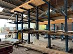 Draagarm stelling. 6,5 m x 2,53 m  x 4,5 m, Ophalen