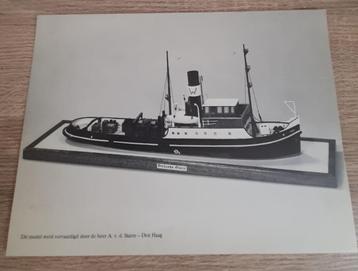 Bouwtekening van zeestoomsleper de Furie beschikbaar voor biedingen