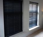 zwarte houten jaloezie , 182x130 cm (op maat gemaakt), Huis en Inrichting, Stoffering | Gordijnen en Lamellen, Ophalen, Zo goed als nieuw