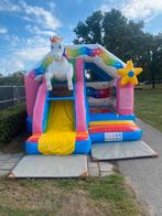 Springkussen combo unicorn te huur/ huren (Oss en omgeving), Hobby en Vrije tijd, Ophalen, Zo goed als nieuw, Overige