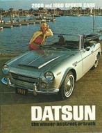 Datsun 2000 and 1800 Cabriolet Folder, Ophalen of Verzenden, Zo goed als nieuw, Overige merken