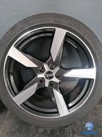 5-6mm! Originele Audi Q3 83A 20 inch Audi Sport Polygon zwar, Gebruikt, 255 mm, -, -