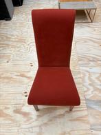 Rode Stoffen Stoel, Ophalen, Nieuw, Eén, Rood