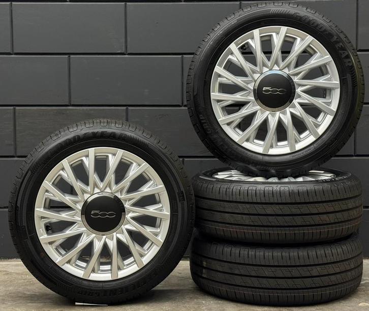 NIEUW! Originele 15 inch Fiat 500 4x98 Goodyear 185/55/15, Auto-onderdelen, Banden en Velgen, Banden en Velgen, Zomerbanden, 15 inch