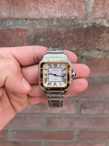 Cartier santos medium beschikbaar voor biedingen
