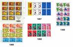 Kinderpostzegels als blok postfris 1965 t/m 2009, Postzegels en Munten, Postzegels | Nederland, Na 1940, Ophalen of Verzenden