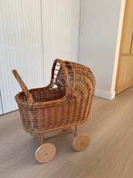 Rieten poppenwagen, nog heel mooi!, Ophalen, Gebruikt, Overige typen
