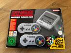 SNES Classic Mini - (Splinter)Nieuw in doos (met 21 games), Ophalen of Verzenden, Zo goed als nieuw, Met 2 controllers