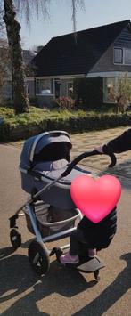 Complete kinderwagen NUNA IVVI SAVI, Kinderen en Baby's, Kinderwagens en Combinaties, Ophalen, Gebruikt, Overige merken, Verstelbare duwstang
