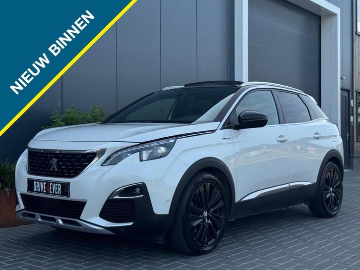 Peugeot 3008 1.6 HYbrid4 300 GT FULL PANO NAVI CLIMATE CAMER, Auto's, Peugeot, Bedrijf, ABS, Achteruitrijcamera, Adaptive Cruise Control