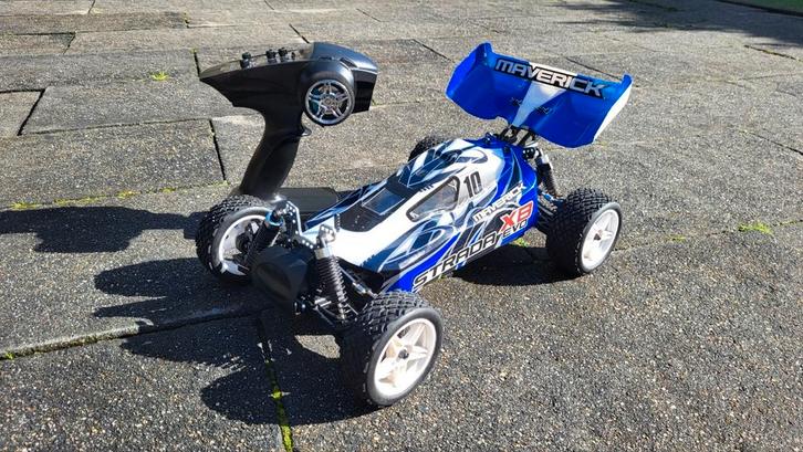 maverick strada xb evo RC buggy 1:10 1/10, Hobby en Vrije tijd, Modelbouw | Radiografisch | Auto's, Gebruikt, Auto offroad, Elektro