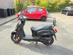 Mat zwart sym fiddle 2 scooter, Fietsen en Brommers, Brommeronderdelen | Scooters, Ophalen, Zo goed als nieuw