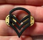 US Army Black Metal Sergeant First Class (E-7) Rank Badge., Ophalen of Verzenden