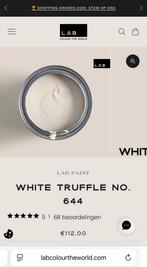 Lab Paint white truffle 1/3 van 2,5 liter, Ophalen, Beige, Minder dan 5 liter, Verf