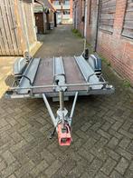 Motor aanhanger trailer te huur 1 tot 3 motoren, Zo goed als nieuw, Ophalen