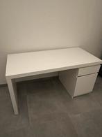 Ikea Malm Bureau - Wit, Ophalen, Gebruikt, Bureau