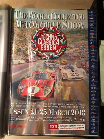 D.090 Collectie Techno Classica Poster /Catalogus /Stickers beschikbaar voor biedingen
