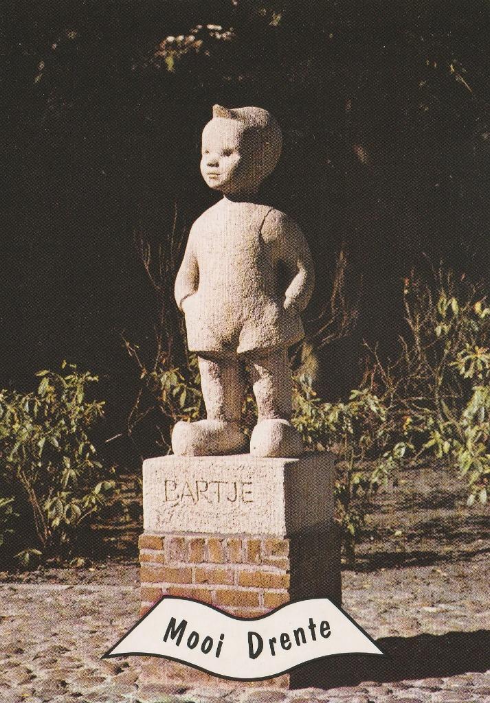 ASSEN Bartje, Verzamelen, Ansichtkaarten | Nederland, Gelopen, Drenthe, 1980 tot heden, Verzenden