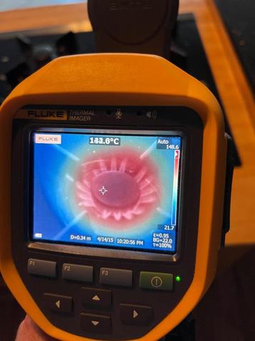 Warmtebeeld camera Fluke Ti400 met extra groothoeklens erbij beschikbaar voor biedingen