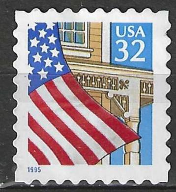 USA 1997 - Yvert 2578 V - Vlag op veranda (ST) beschikbaar voor biedingen