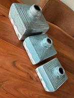 PTMD vazen (3stuks) set prijs, Gebruikt, Overige kleuren, Aardewerk of Porselein, Ophalen of Verzenden