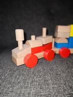 Houten trein blokken, Ophalen, Zo goed als nieuw