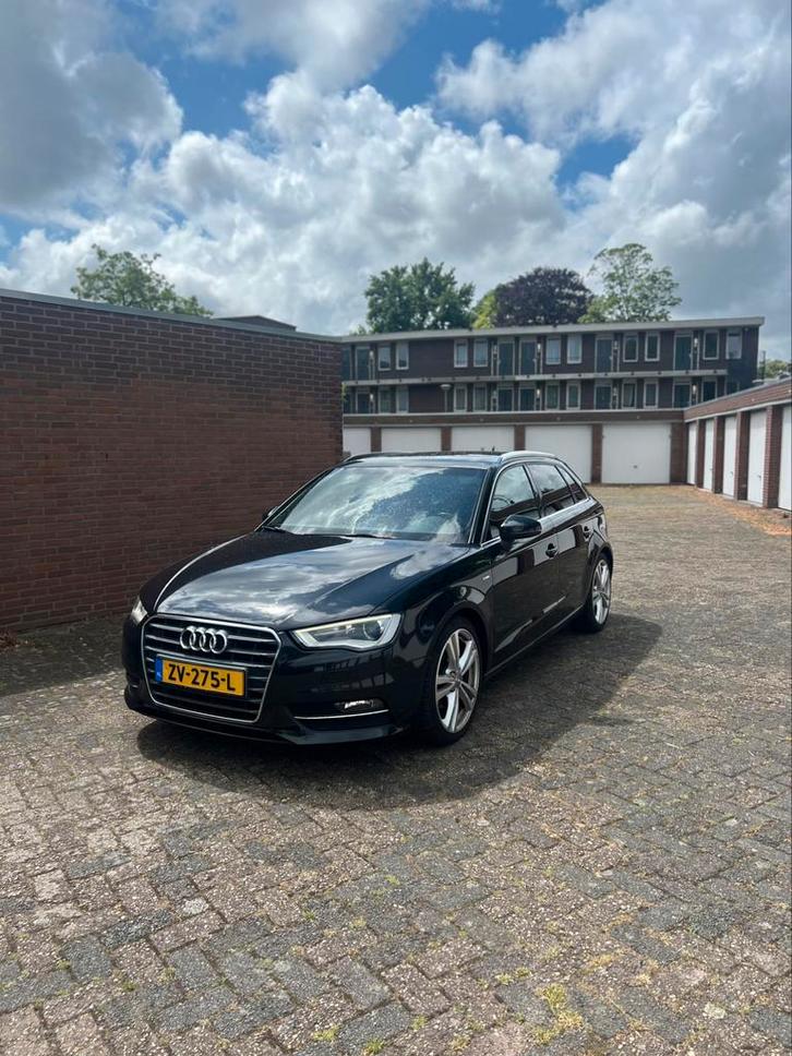 Audi A3 1.4 Tfsi 90KW Sportback S-tronic 2014 Zwart, Auto's, Audi, Particulier, A3, Benzine, A, Hatchback, Automaat, Geïmporteerd