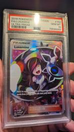 Lusamine Ultra Prism PSA 10 GEM mint, Ophalen of Verzenden, Zo goed als nieuw, Losse kaart