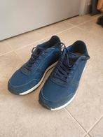 Woden Ydun Fifty blauwe suede mesh sneakers maat 39, Blauw, Ophalen of Verzenden, Woden, Sneakers of Gympen