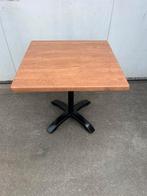 4 stuks horeca restaurant terras tafels 80x80 cm, werzalit, Ophalen, Gebruikt