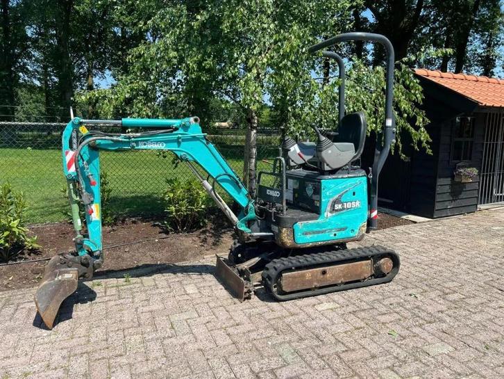 Kobelco SK10sr Minigraver (bj 2017), Zakelijke goederen, Machines en Bouw | Kranen en Graafmachines, Graafmachine
