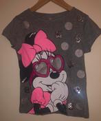 Nieuw grijs t-shirt minnie mouse uit Disneyland Paris mt 8, Nieuw, Meisje, Shirt of Longsleeve, Ophalen