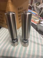 Peper en zoutstel, Ophalen