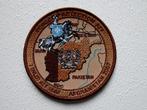 Patch RNLAF 1 (NLD) ATF ISAF Afghanistan Force Protection, Verzenden, Luchtmacht, Nederland, Embleem of Badge