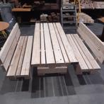 Tuinset van Gebruikte Oude Balken Robuust, Ophalen, 6 zitplaatsen, Nieuw, Bank