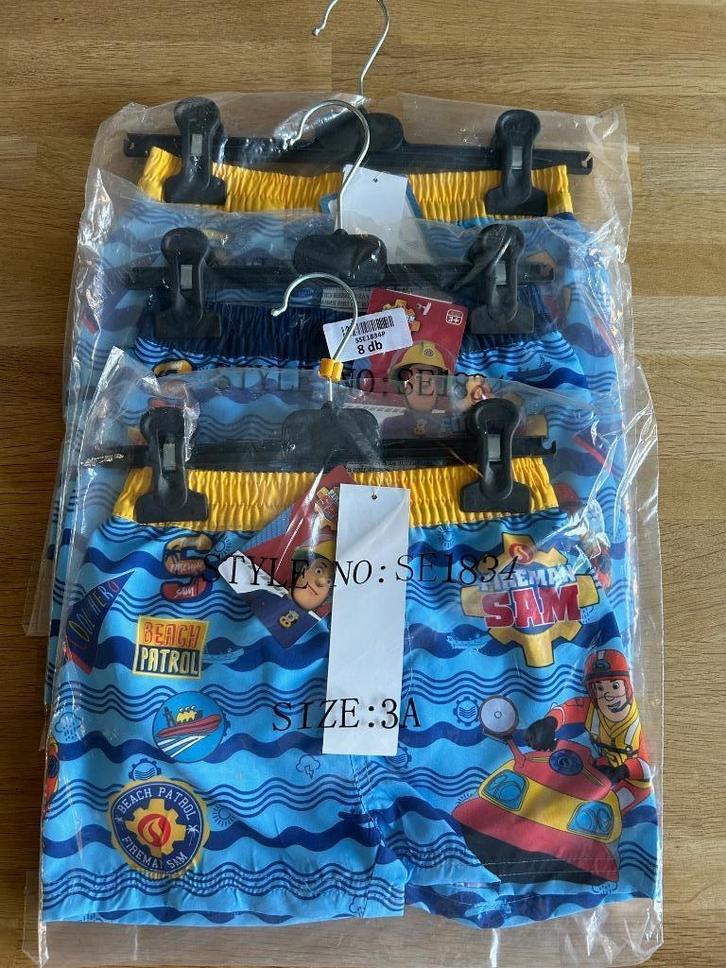 Brandweerman Sam zwemshort maat 98 **NIEUW MET LABELS**, Kinderen en Baby's, Kinderkleding | Kinder-zwemkleding, Nieuw, Zwembroek