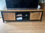 TV Meubel - Hout & Metaal, Ophalen, Gebruikt, 150 tot 200 cm, 25 tot 50 cm