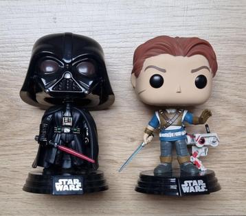Funko Pop / Starwars Darth Vader & Cal Kestis beschikbaar voor biedingen