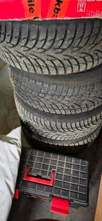 Winterbanden set met velgen 5x112  16 inch, Auto-onderdelen, Ophalen, Gebruikt, 16 inch, Banden en Velgen