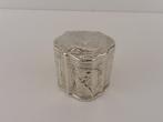 Zilveren lodereindoosje                                  Z90, Antiek en Kunst, Ophalen of Verzenden, Zilver