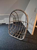 Rotan hangstoel, Egg chair, Huis en Inrichting, Ophalen, Gebruikt, Overige kleuren, Eén