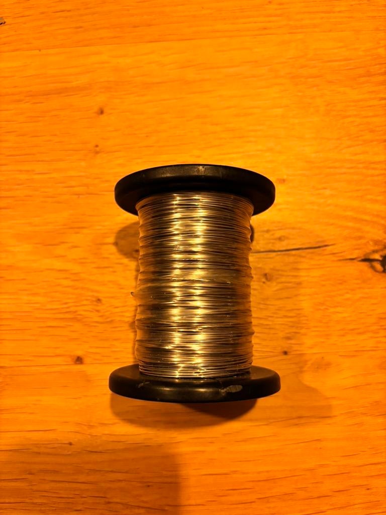 RVS Lockingwire 0.7mm 50 meter, Ophalen of Verzenden, Nieuw, 250 mm of meer, Rvs