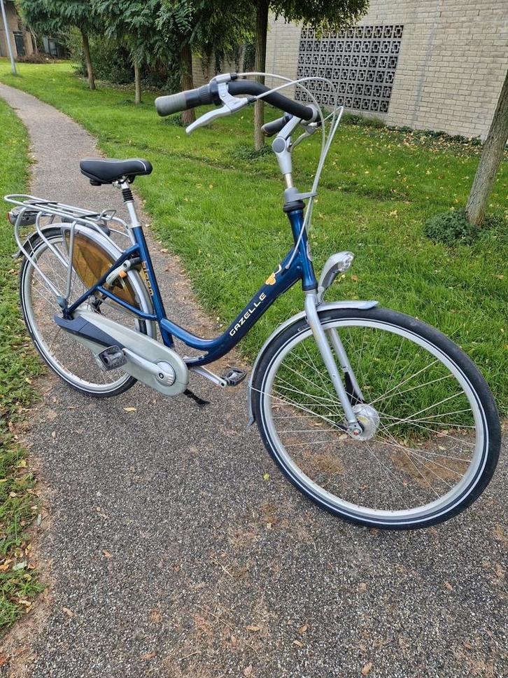Gazelle bloom 55cm in prima staat, Fietsen en Brommers, Fietsen | Dames | Moederfietsen, Zo goed als nieuw, Gazelle, 53 tot 56 cm