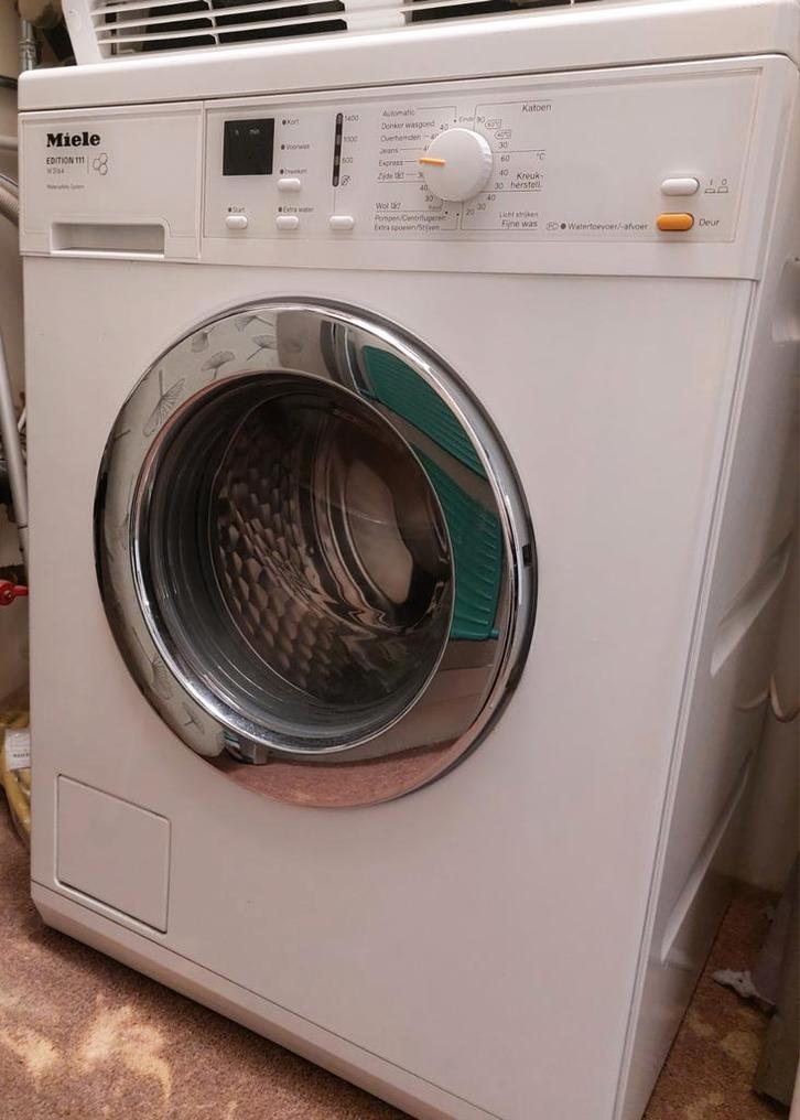 Miele W3164 Wasmachine - Degelijk en Betrouwbaar, Witgoed en Apparatuur, Wasmachines, Gebruikt, Voorlader, 4 tot 6 kg, 85 tot 90 cm