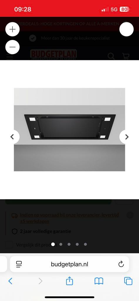 AEG DCK5970HR Inbouw Afzuigkap 90cm, Witgoed en Apparatuur, Afzuigkappen, Nieuw, Inbouw, Overige typen, 600 tot 800 m³ per uur