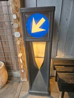 Vluchtheuvel Zuil Lamp - Industrieel Metaal, Ophalen of Verzenden, Gebruikt, Metaal, Industrieel
