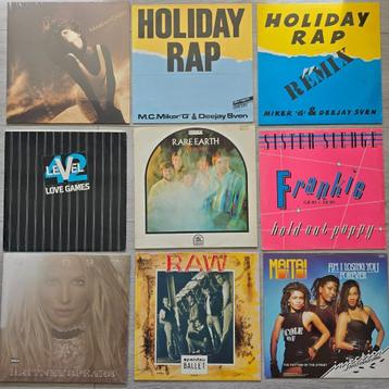 Lp verzameling 80"s Dance/Rock/Pop 150 STS beschikbaar voor biedingen