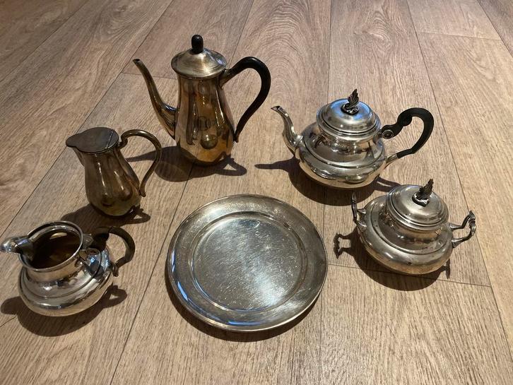 Antiek Tafelzilver Servies - Grootmoeders Tijd, Antiek en Kunst, Antiek | Servies los, Ophalen